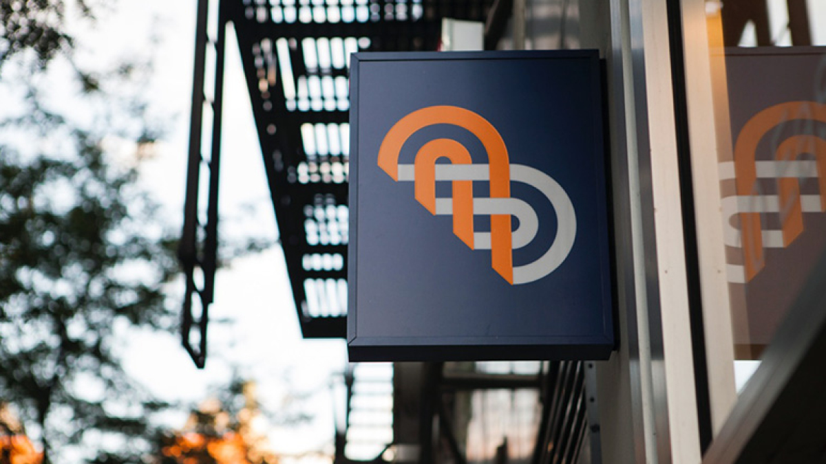 Evergreen Financial Institution sign at a branch